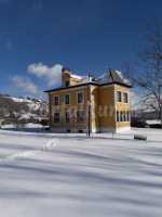 Vista panorámica nevada